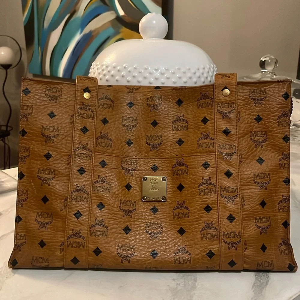 EUC MCM Tote - Picture 1 of 9